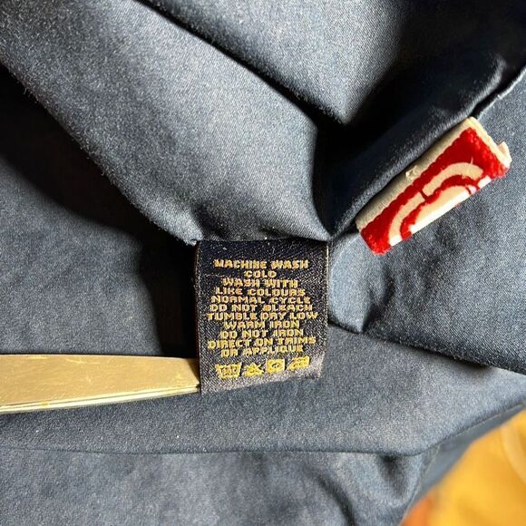 Ecko Unltd Mens Button Down Shirt Plaid Patch Logo Cotton Rhino Brand Blue XXL - Picture 10 of 16